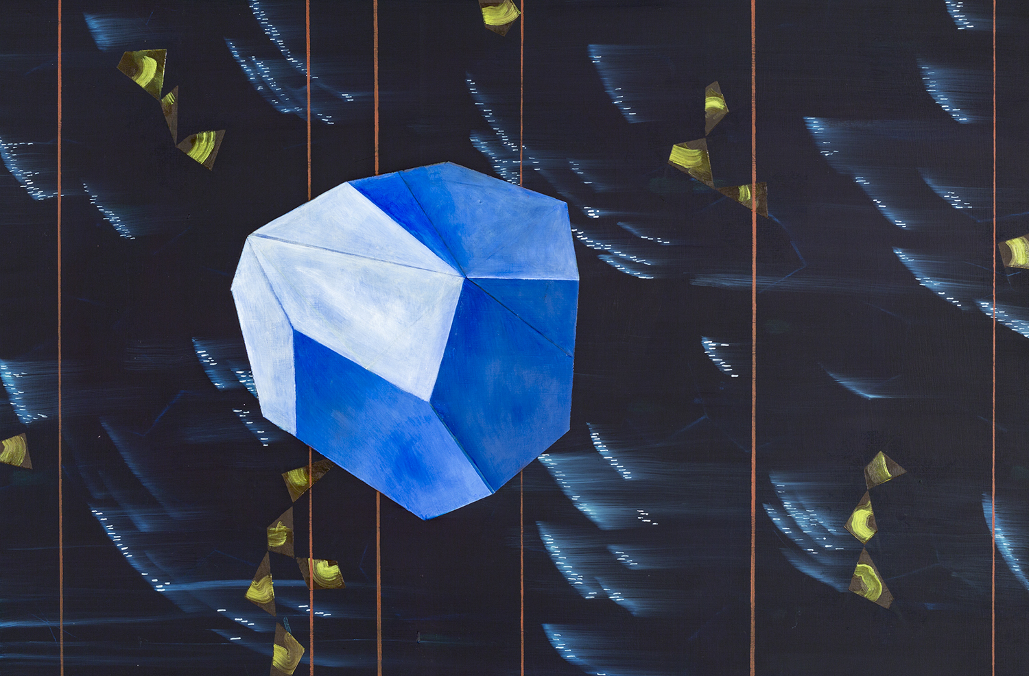 Amorphous , 2016, 16x20 in., oil on panel