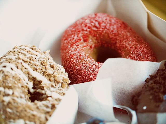 On-the-go breakfast, snack, dessert -- a true triple threat&nbsp;🍩🍩🍩
