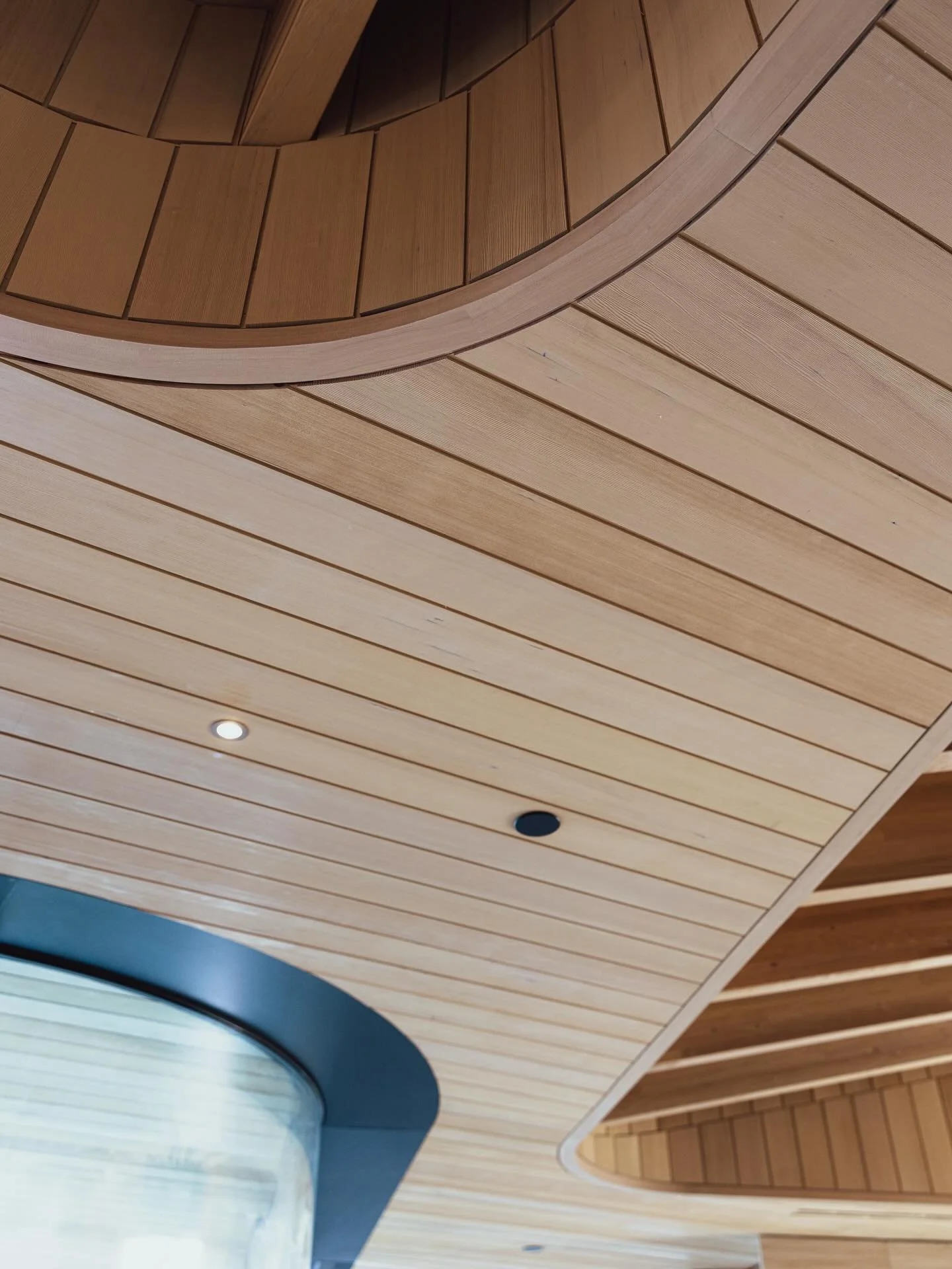 These snippets of the ceiling are just a taste of what&rsquo;s to come on this very special home.  Final stages almost complete. 

Architect @battersbyhowat
Photos @dalinphoto
[2/3]