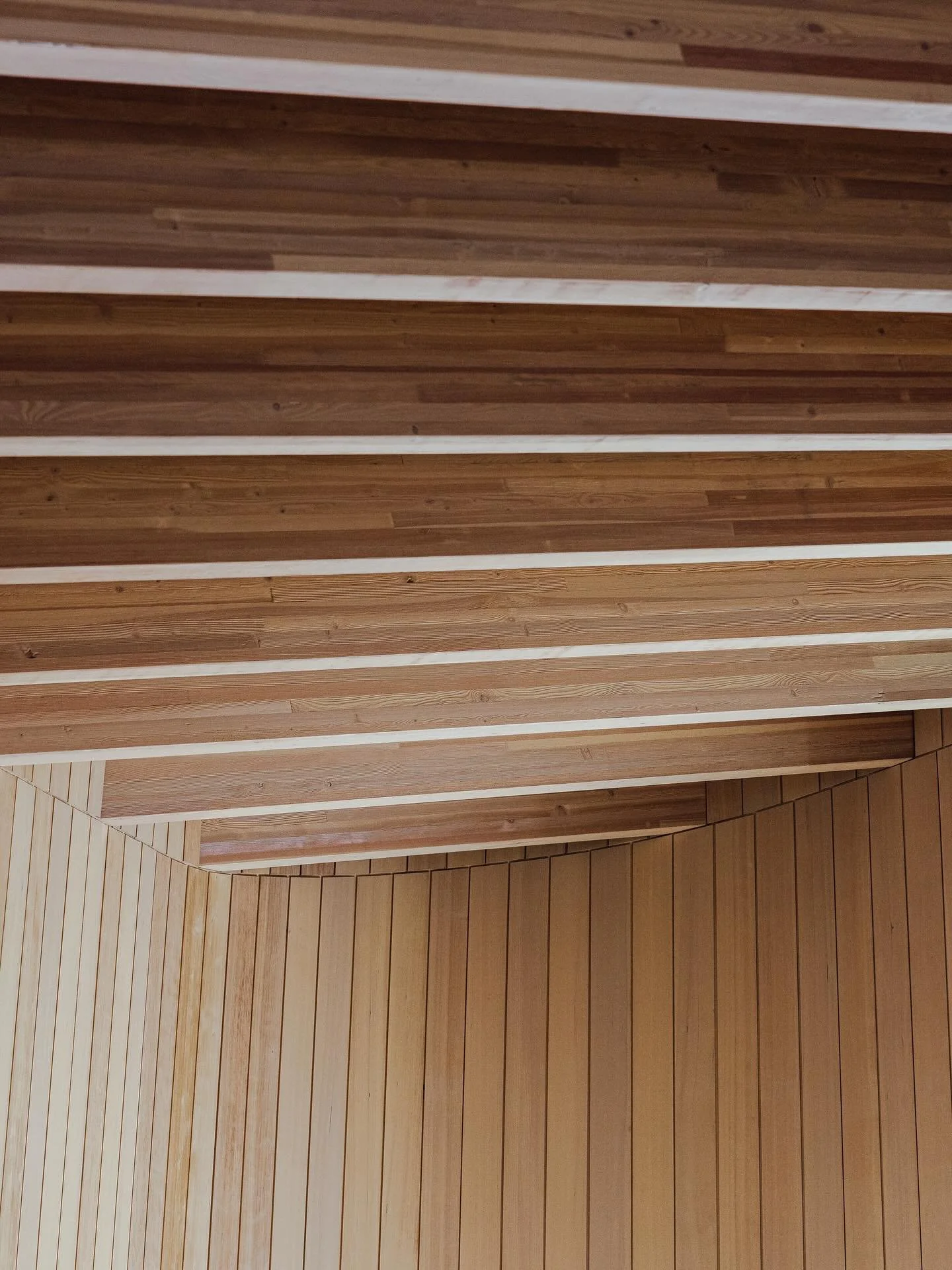 These snippets of the ceiling are just a taste of what&rsquo;s to come on this very special home.  Final stages almost complete. 

Architect @battersbyhowat
Photos @dalinphoto
[1/3]