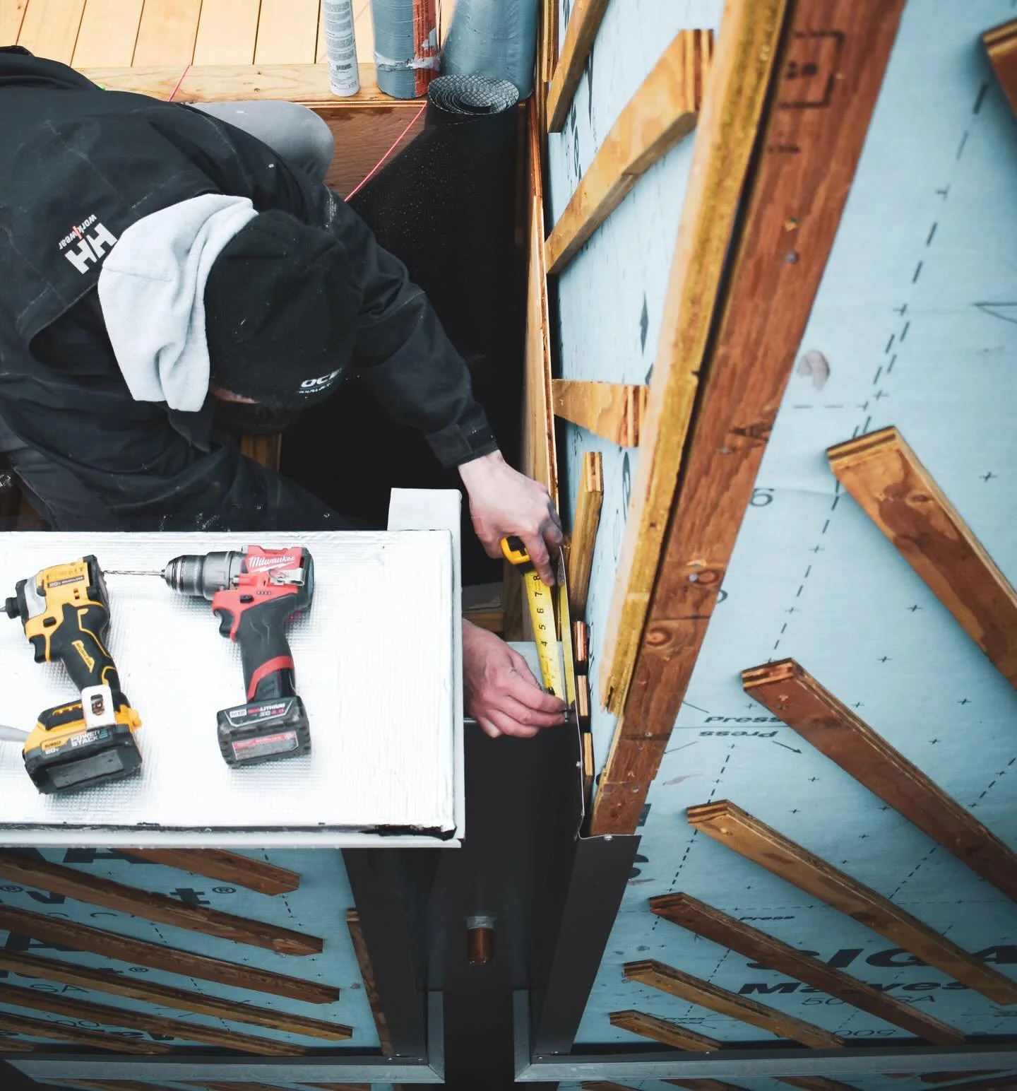 Rainscreen while the sun shines! 😎

[2/3]