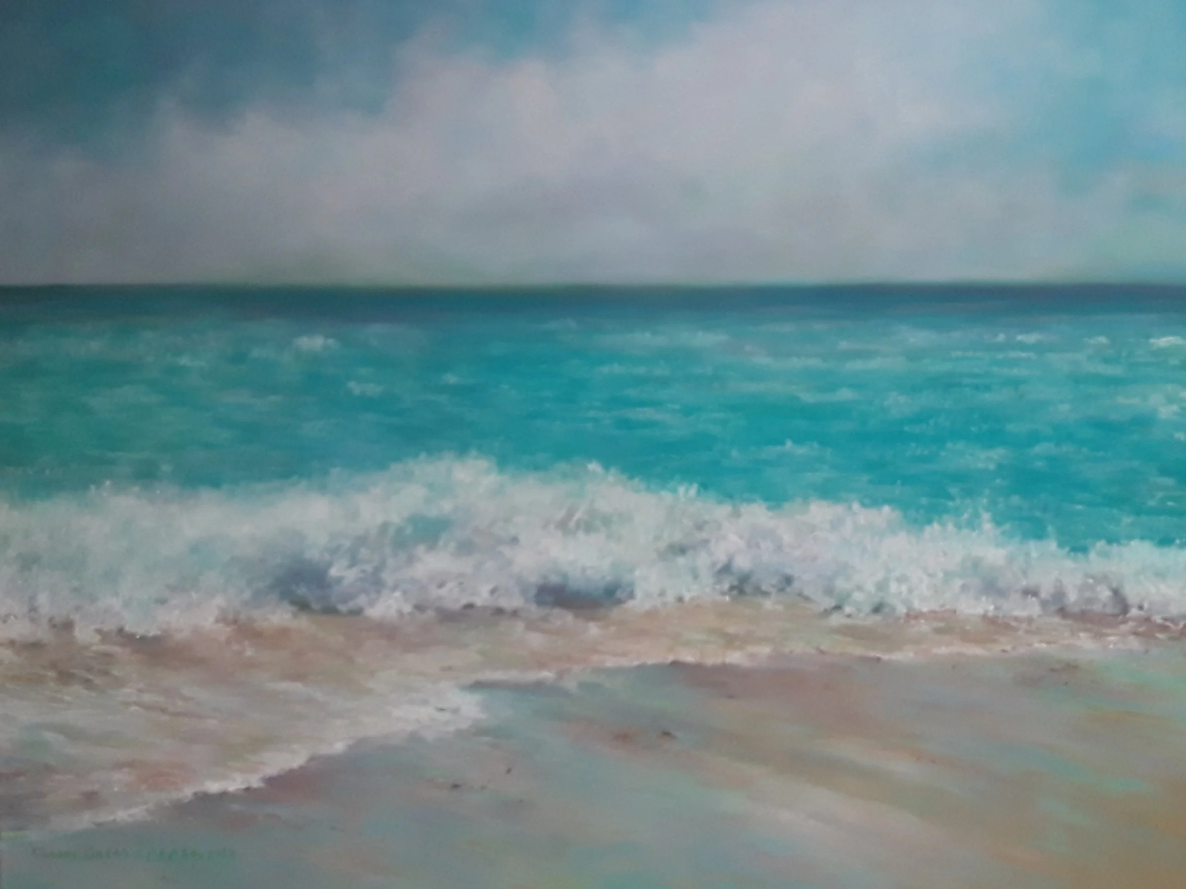 Caribbean Blue by Karen Baker