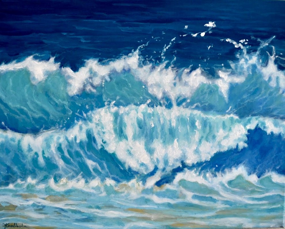 Crashing Waves by Harriet Godbole