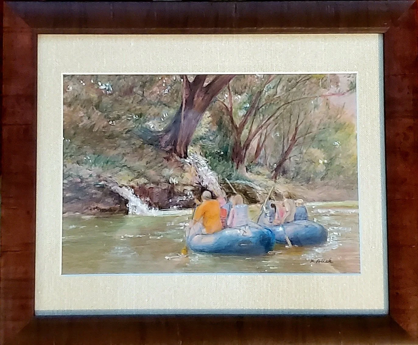 Floating Down the River by Kathy Pollack