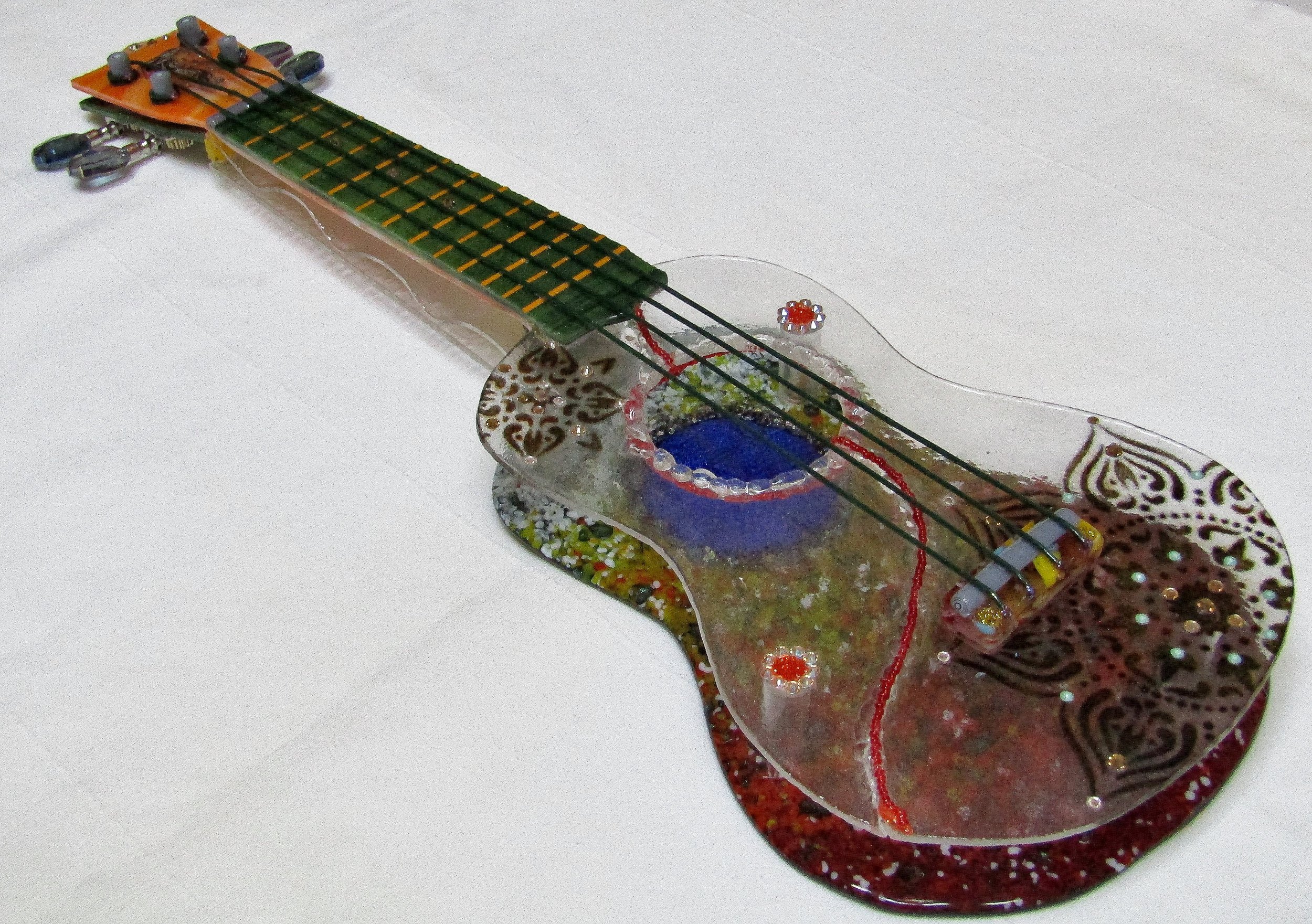 Glassy Uke by Paula Clancy