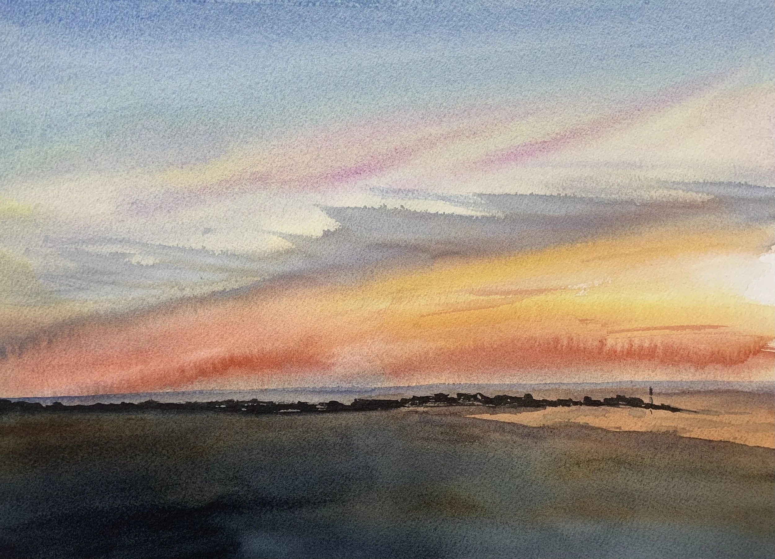 Hot Summer Sky by Heather Rippert