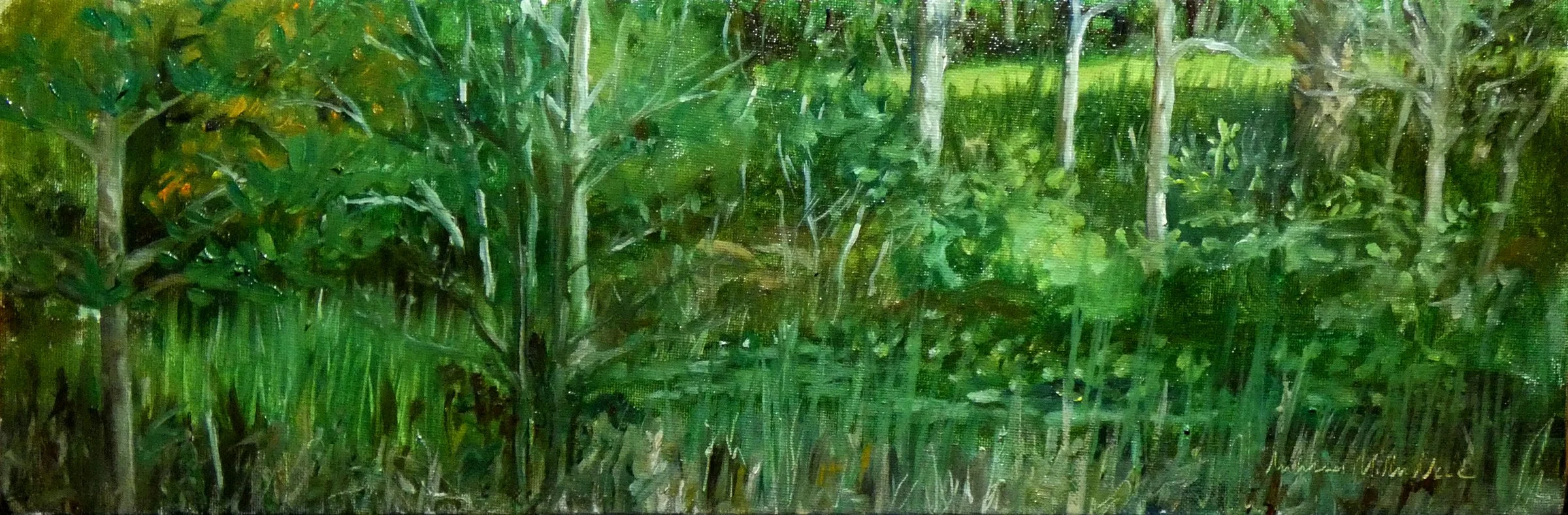 Looking Across McKay Creek Melissa Nece Miller
