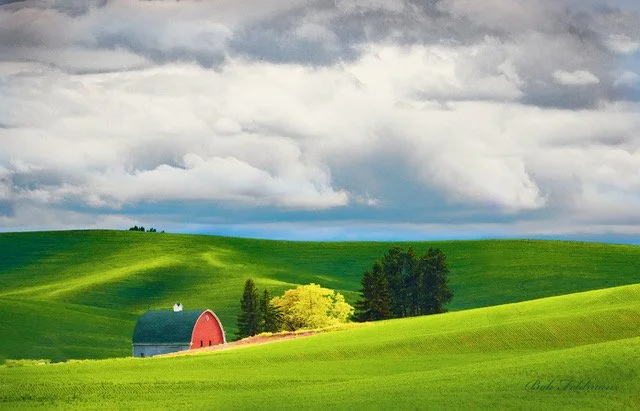 Palouse Barn by Robert Feldman