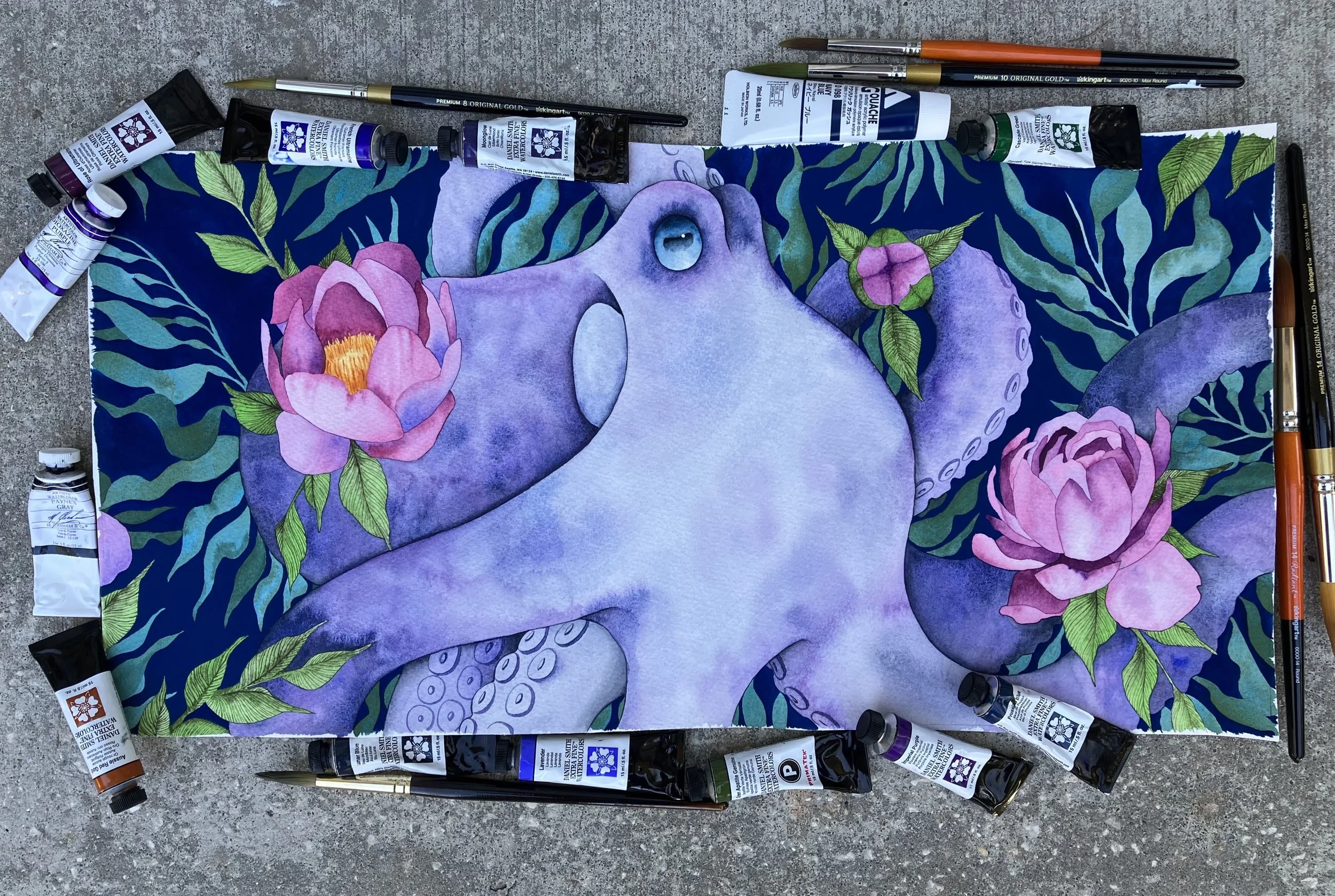 Peony Baby by Kara Voorhees Reynolds