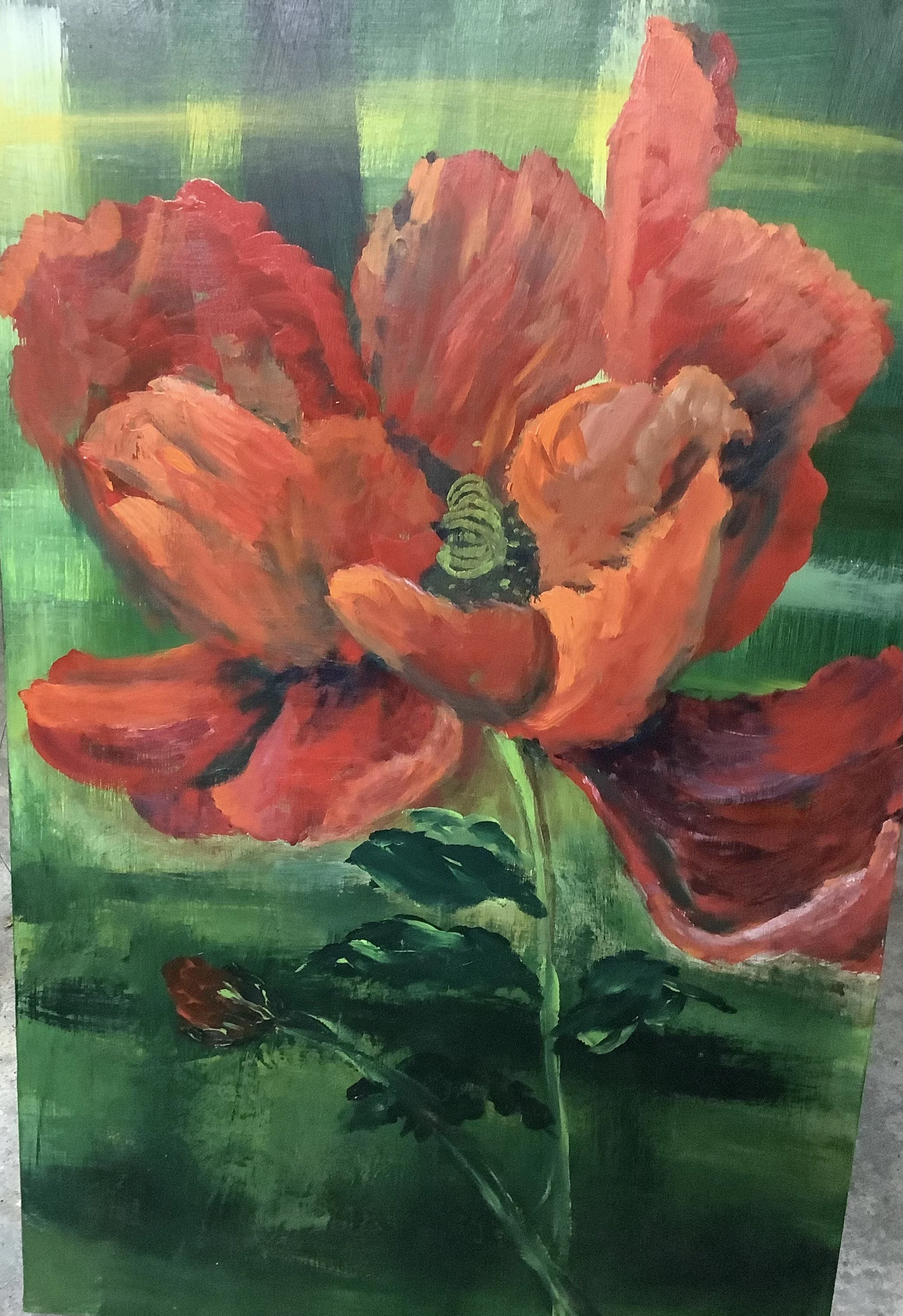 Red Blossom by Linda Culhane