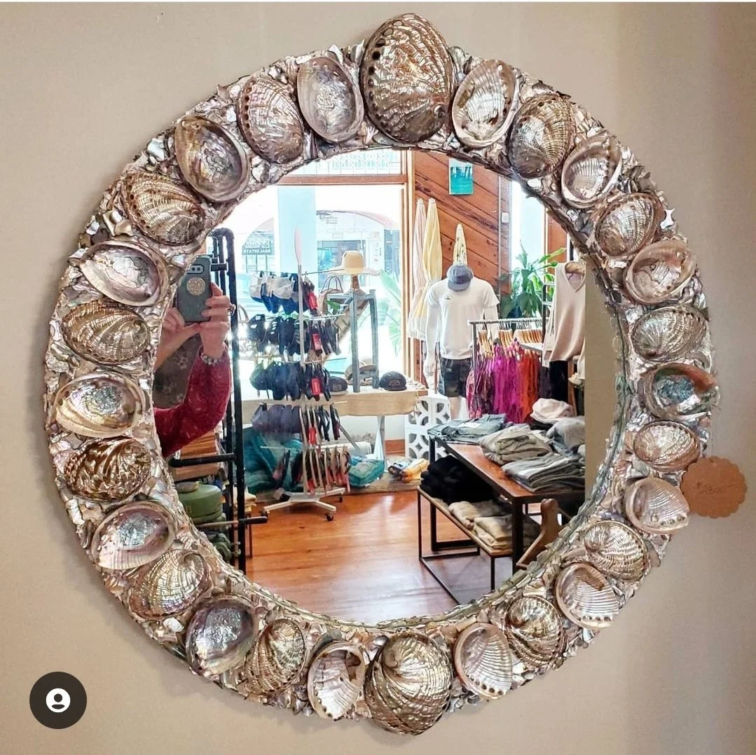 Shell Mirror by Heather Kendall