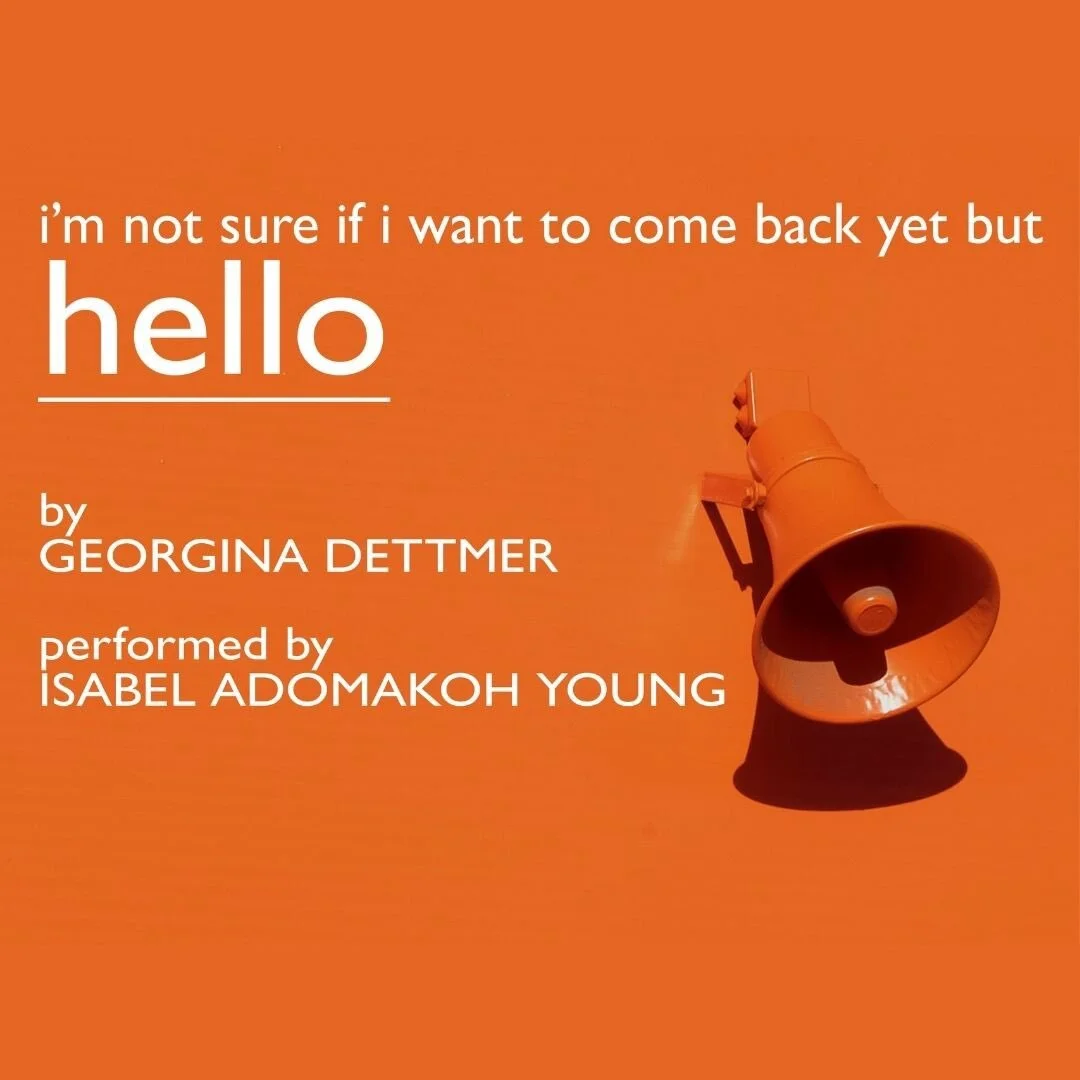 Performing at BeHeard Monologue Awards