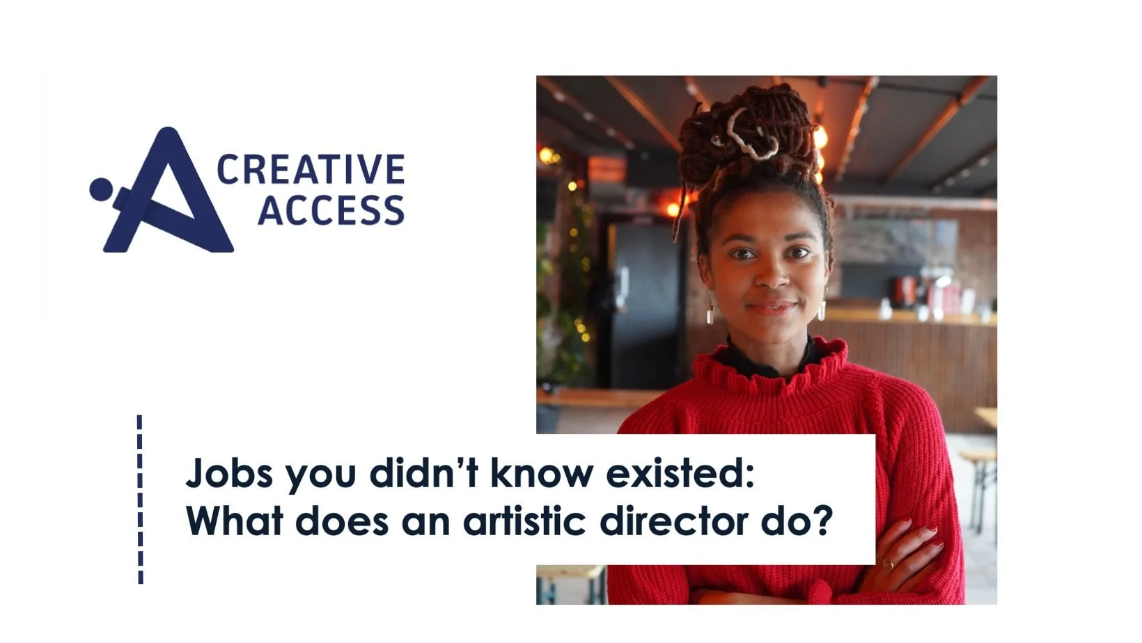 New Blog: What does an artistic director do?
