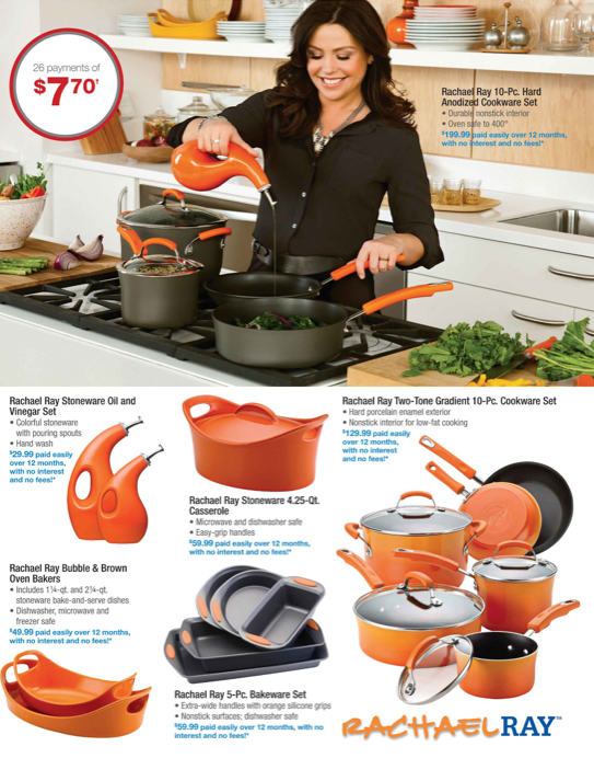 Gettington.com Catalog Brand Page (Rachel Ray)