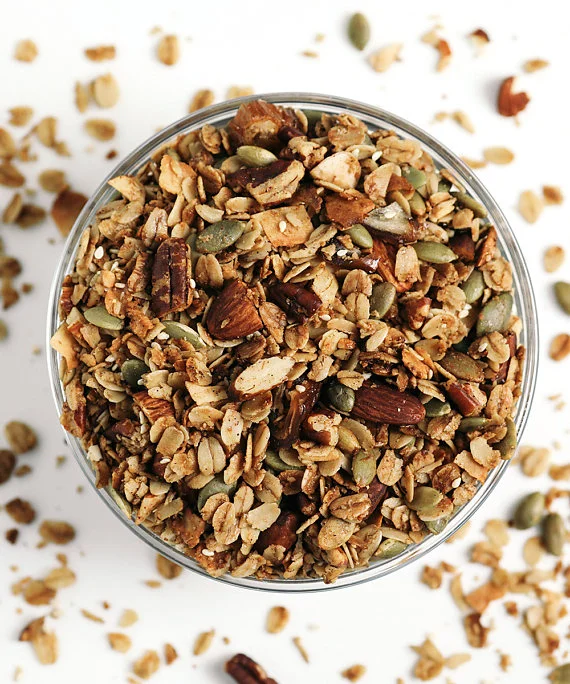 Salty Sweet Olive Oil Granola