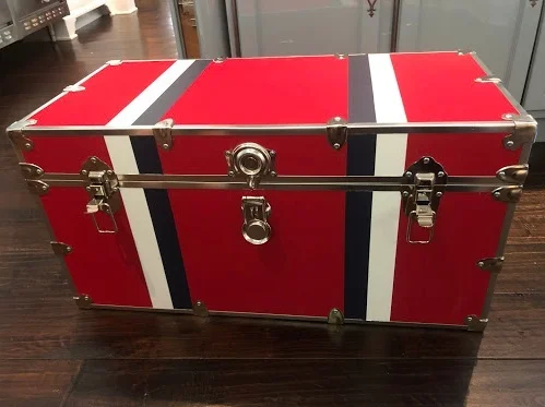 My son’s trunk for his dorm room
