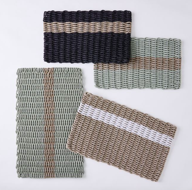 Essential Stripe Doormat by The Rope Co.