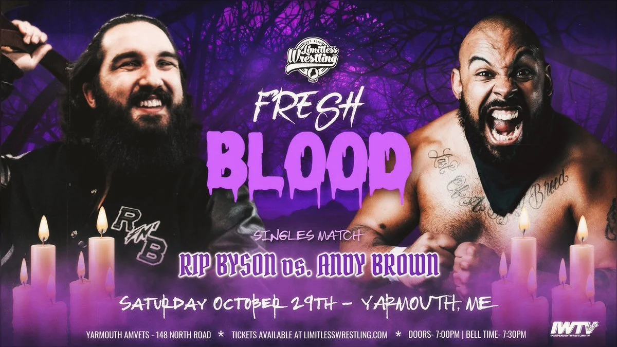 Rip Byson vs. Andy Brown set for Fresh Blood