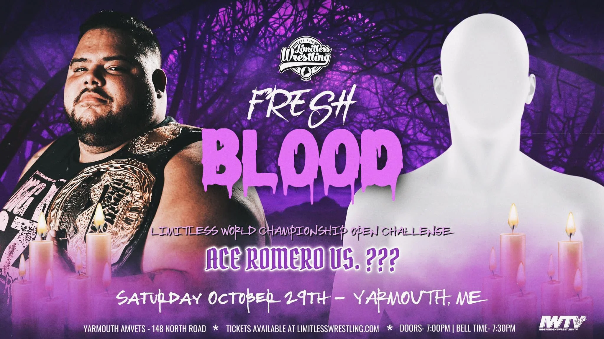 Ace Romero signs contract for Limitless World title match at Fresh Blood