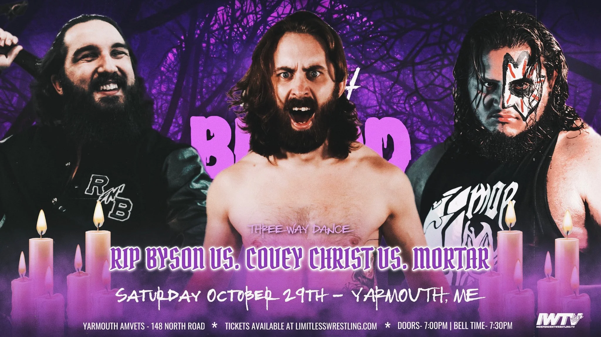 Andy Brown out of Fresh Blood, triple threat match announced