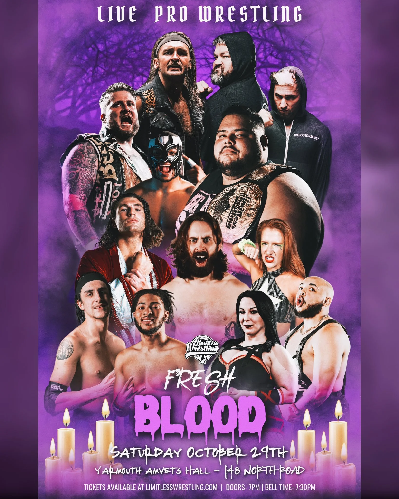 Preview podcast, final lineup set for Limitless Fresh Blood on IWTV