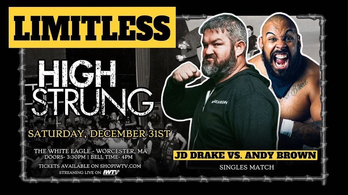 JD Drake vs. Andy Brown set for Limitless High Strung