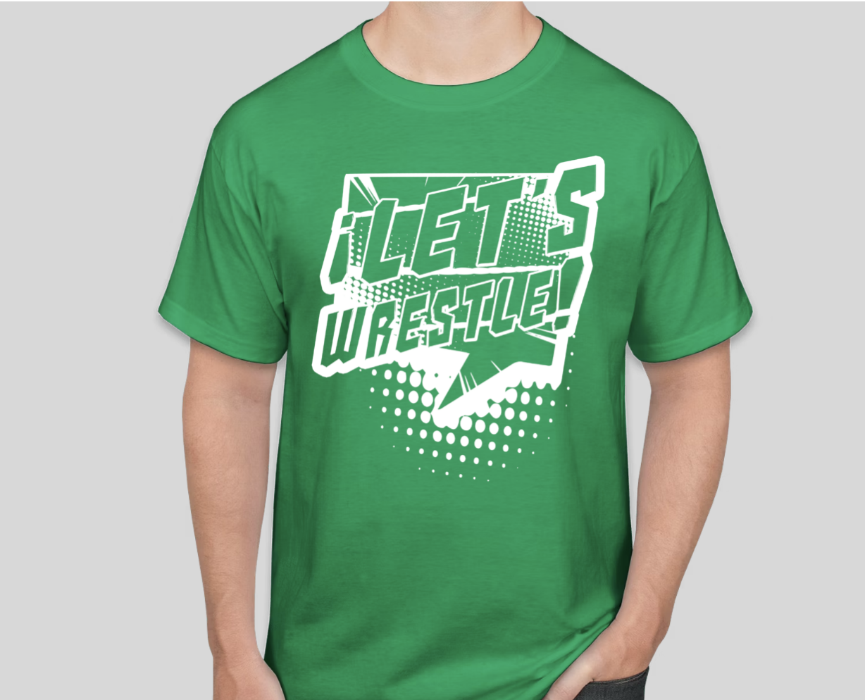 Let's Wrestle Logo T-Shirt