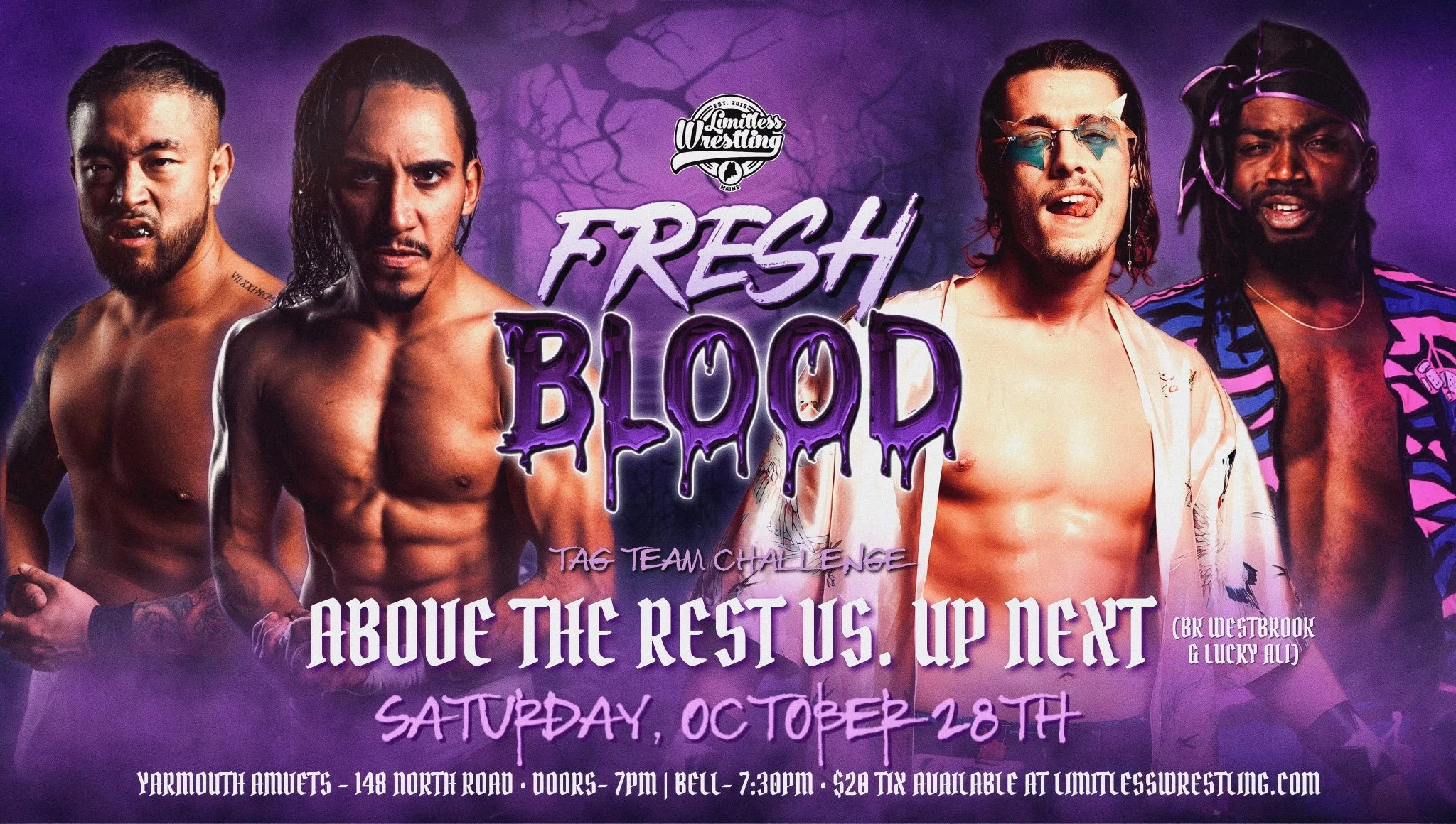 Above The Rest vs. Up Next announced for Limitless Wrestling's Fresh Blood
