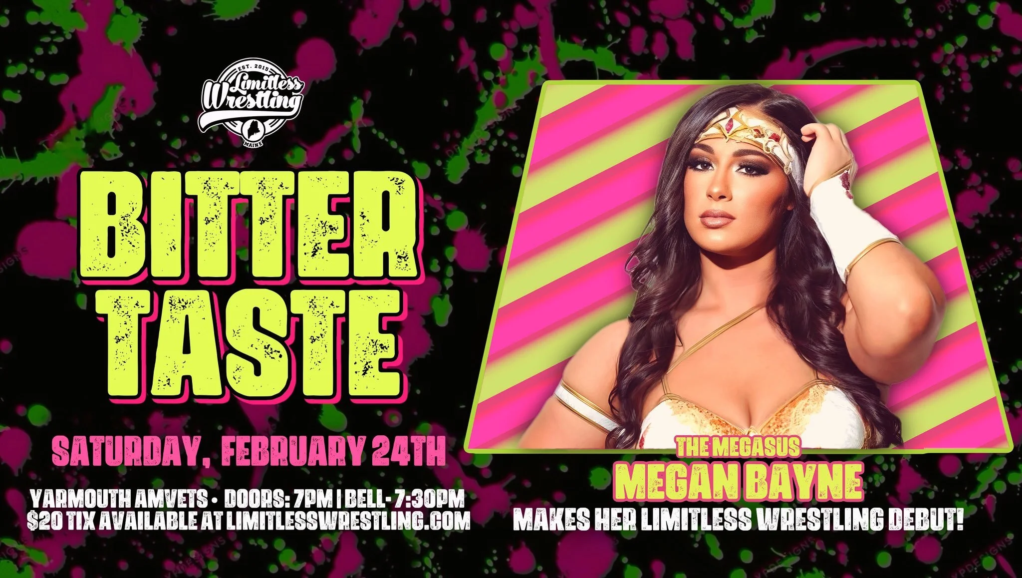 Bitter Taste notes: Megan Bayne making Limitless Wrestling debut