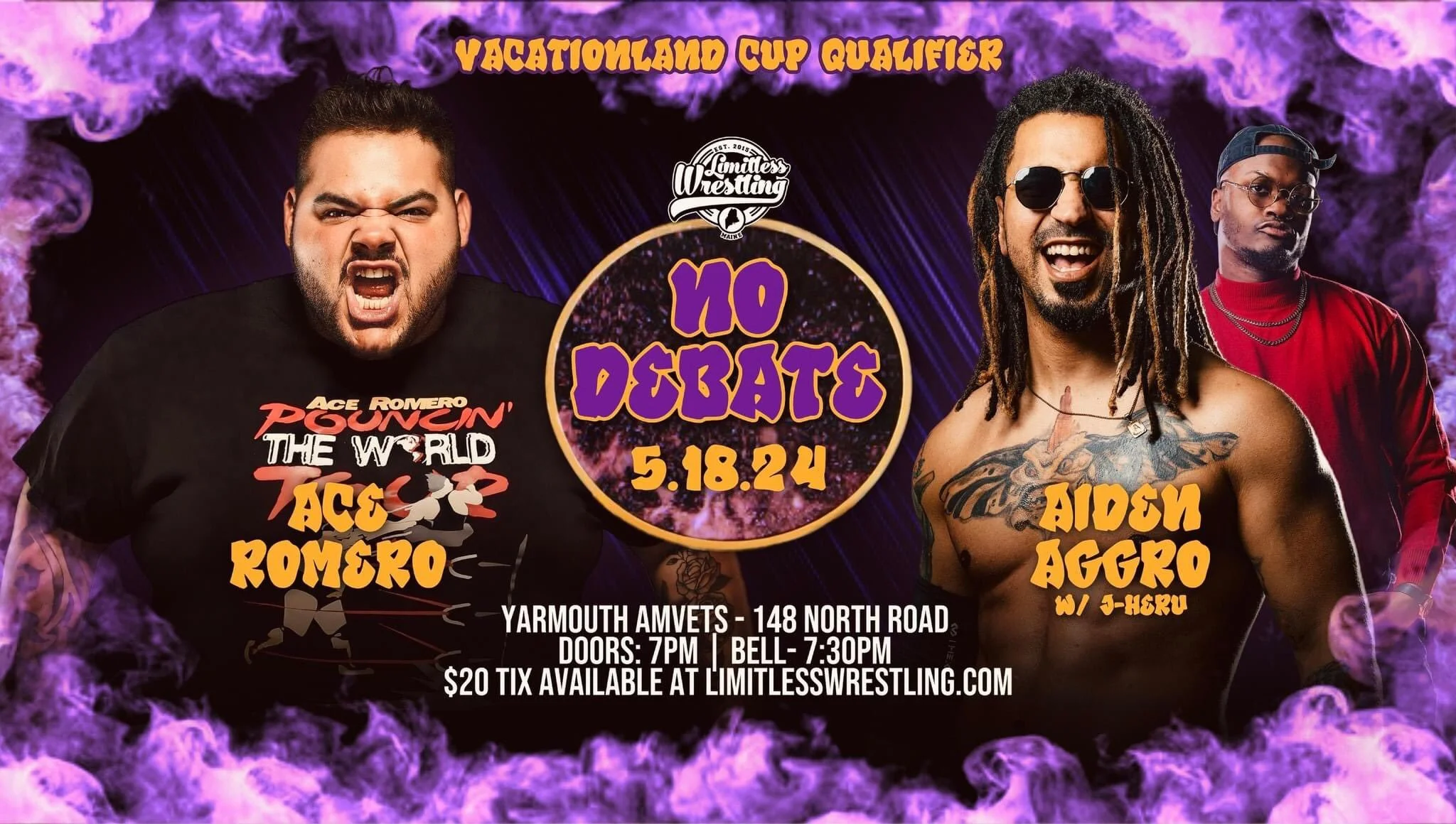 Ace vs. Aggro VLC qualifier set for Limitless Wrestling's No Debate