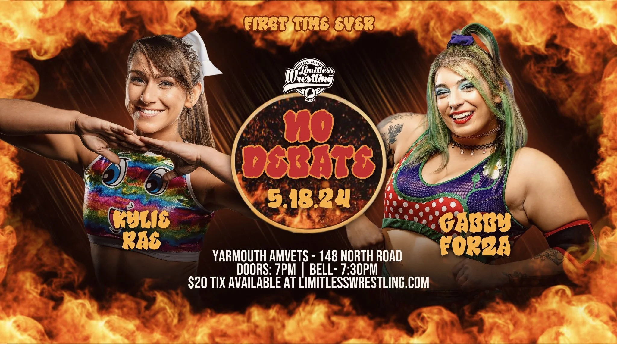 Kylie Rae vs. Gabby Forza first time ever set for Limitless Wrestling's No Debate