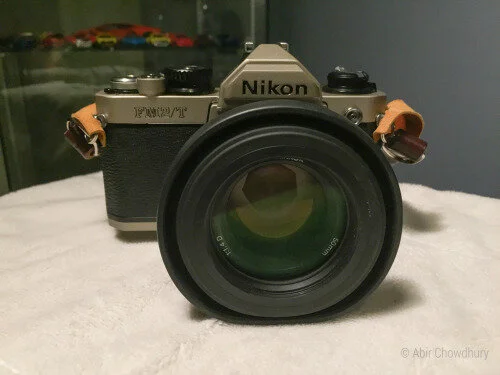 My Nikon FM2/T with my Nikon AI-S 50mm f1.4.