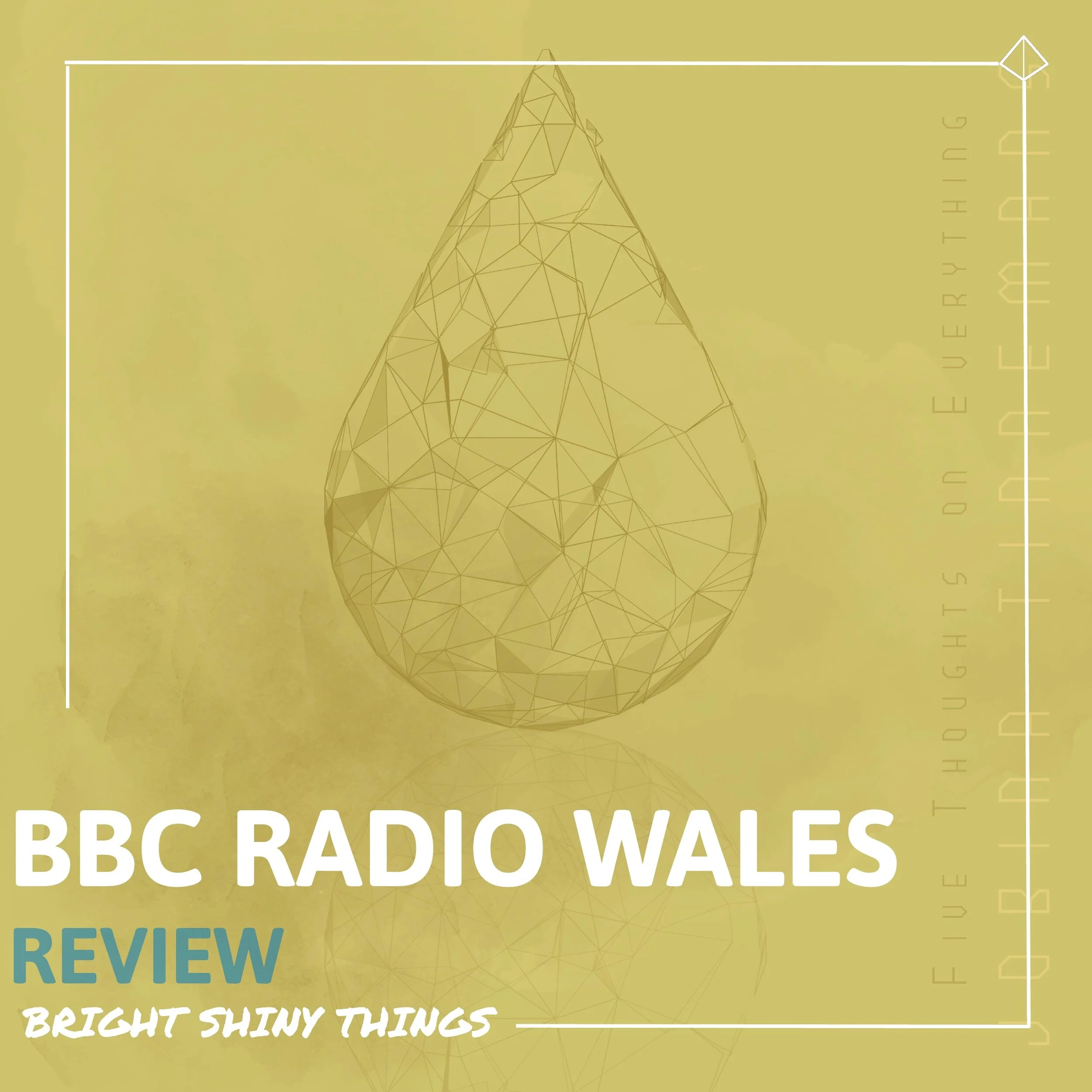 FIVE THOUGHTS ON EVERYTHING | BBC Radio Wales | May 2020