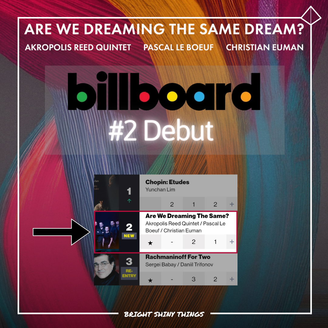 ARE WE DREAMING THE SAME DREAM | NO. 2 DEBUT - BILLBOARD
