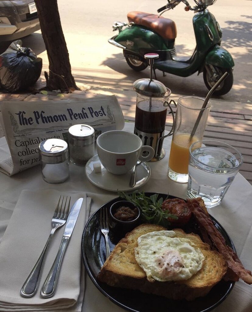 5 of the Siem Reap cafes for breakfast and coffee