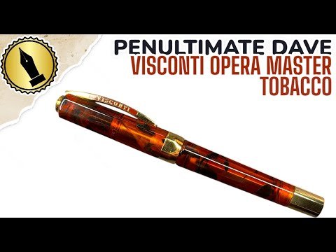 Visconti Opera Master Tobacco Unboxing and Review