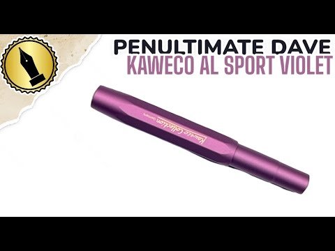 Kaweco AL Sport Violet Unboxing and Review