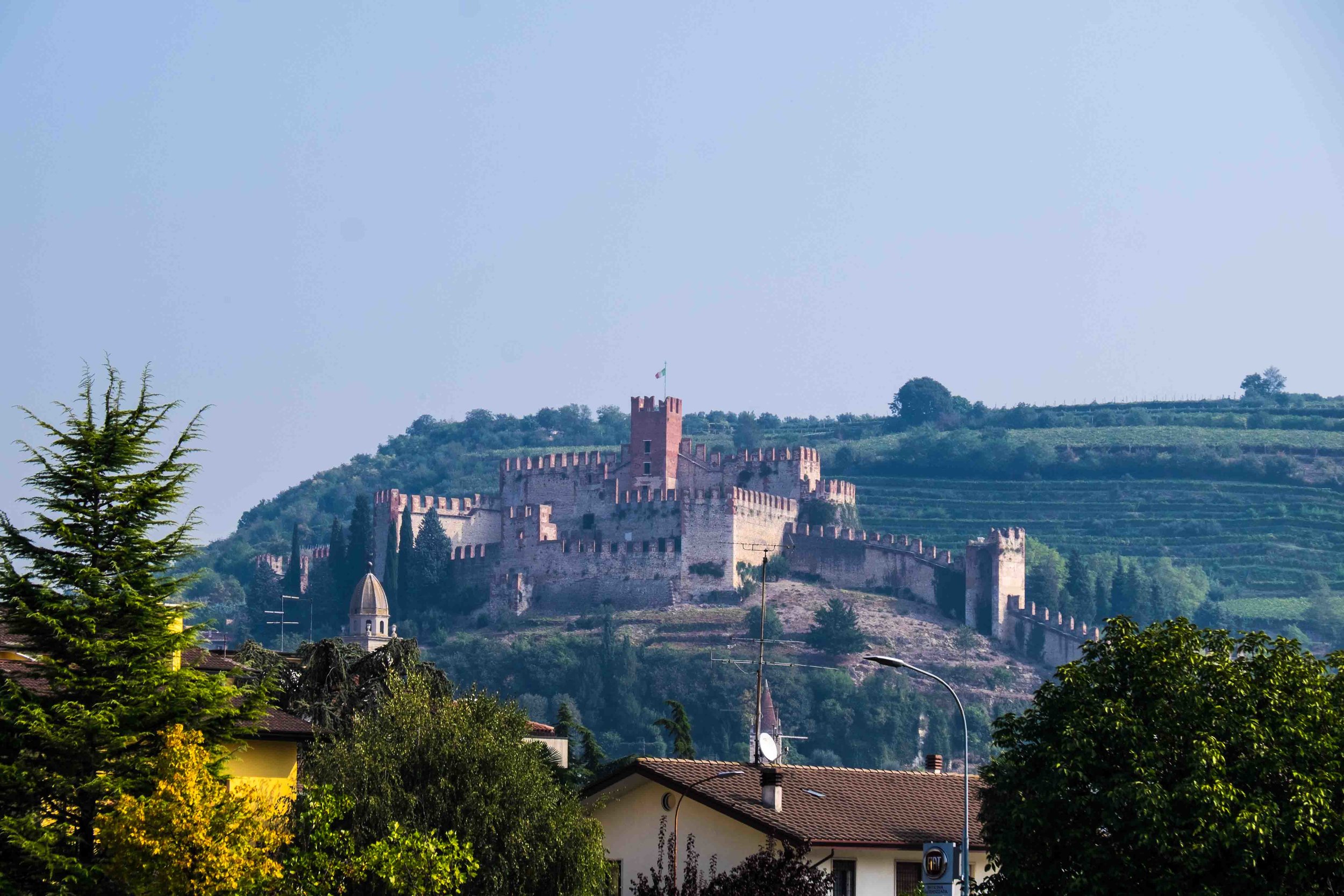  The Castello di Soave and Classico district vineyards, Veneto |  ©John Szabo (published by Jacqui Small)  