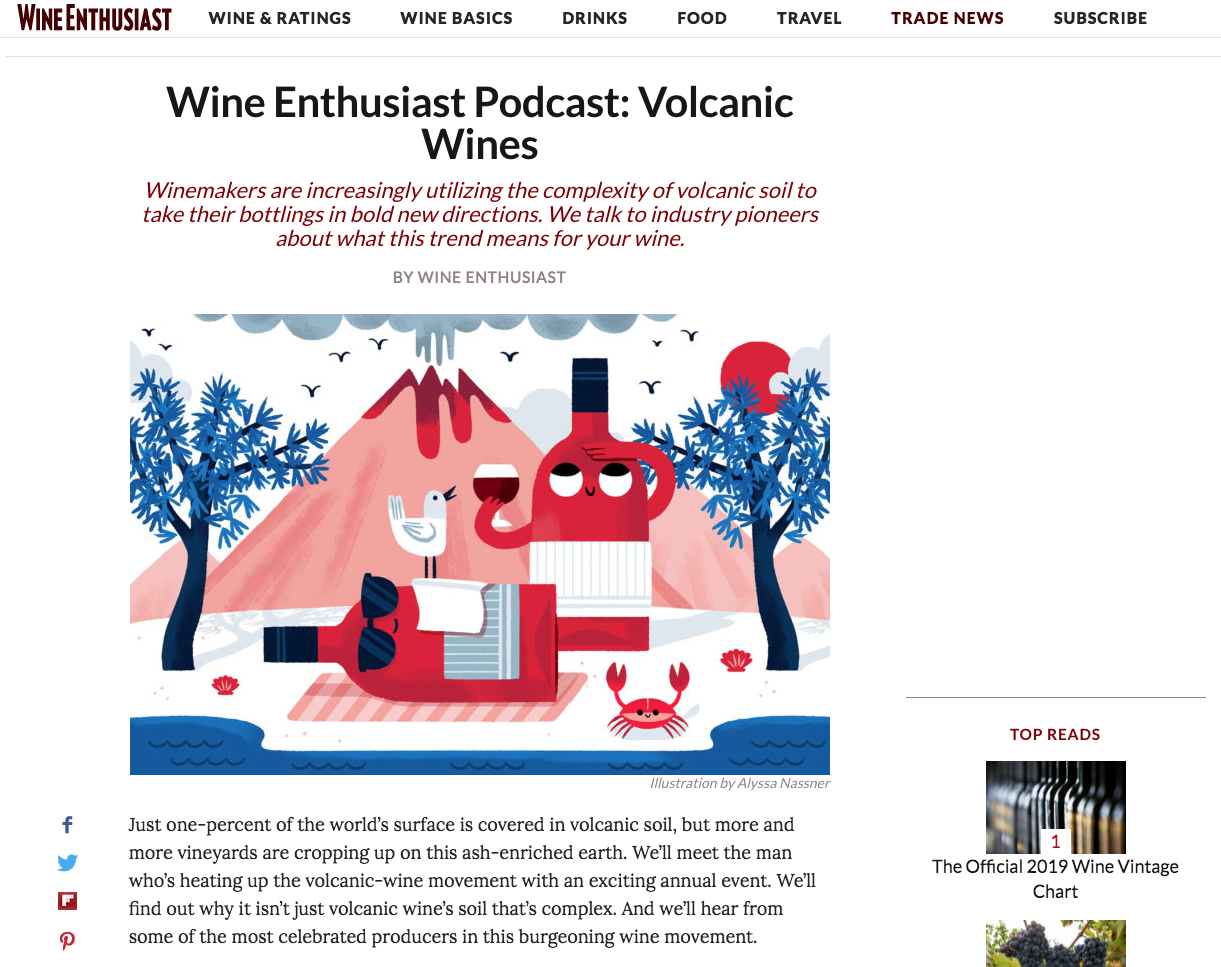 Wine Enthusiast Vintage Chart 2019