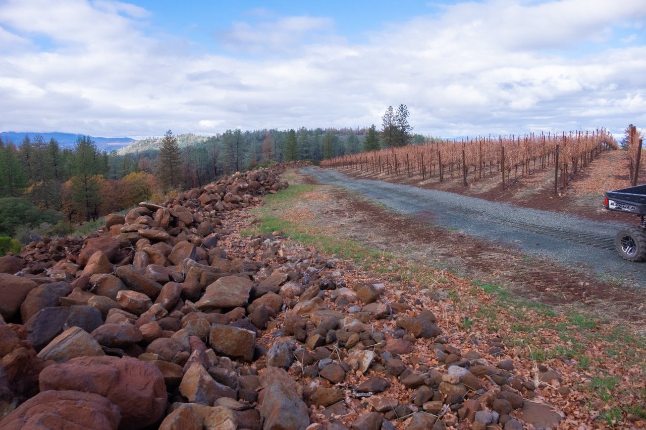  Volcanic Rocks cleared for planting, Hidden Valley | ©John Szabo (published by Jacqui Small) 