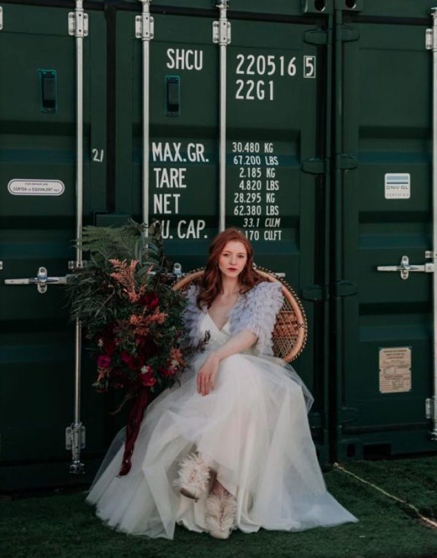 Industrial Wedding Shoot- Magpie Wedding 