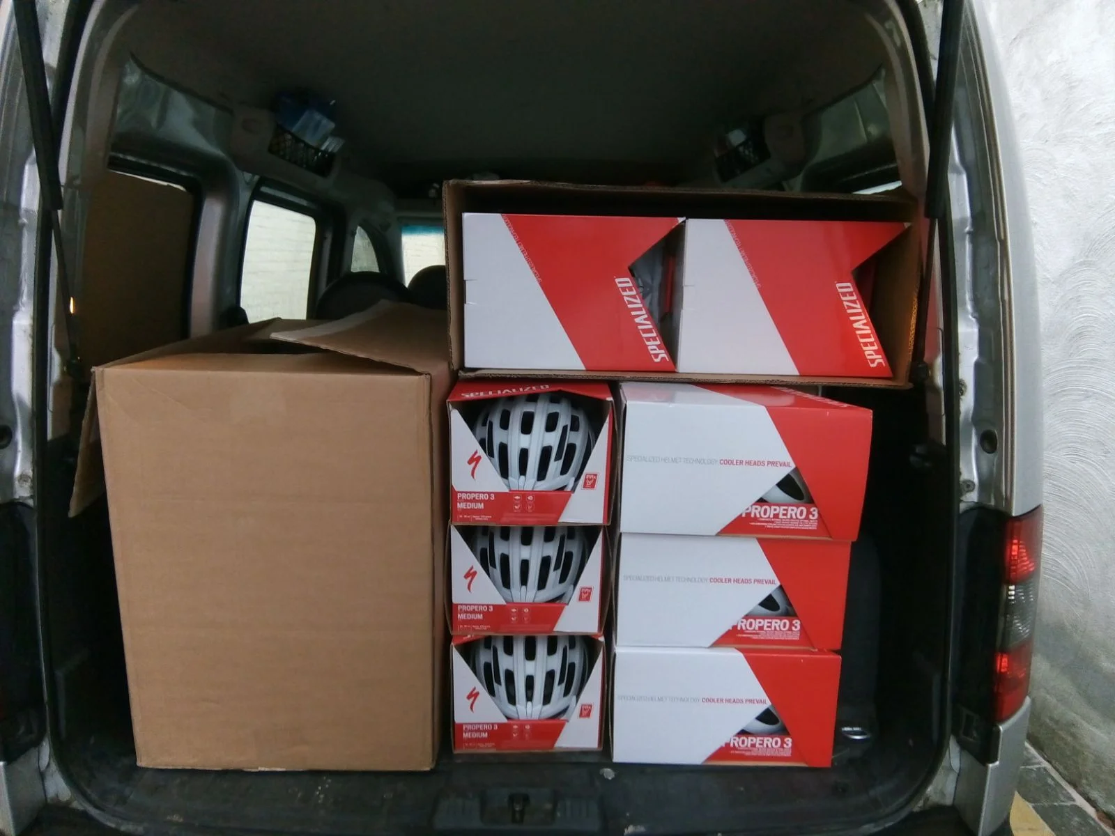 Les nouveaux casques sont arrivés