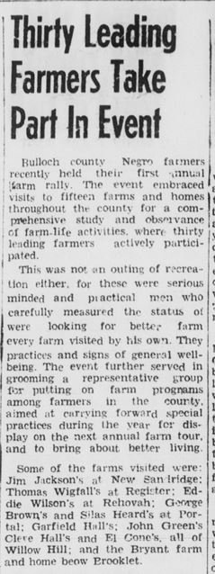 "Thirty Leading Farmers Take Part In Event"