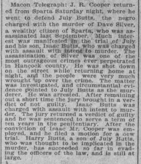 "GEORGIA AND FLORIDA: Macon Telegraph"
