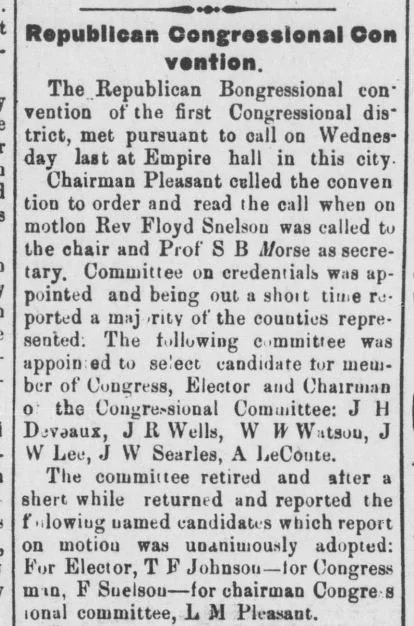 "Republican Congressional Convention."