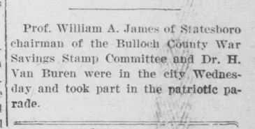 "...took part in the patriotic parade."