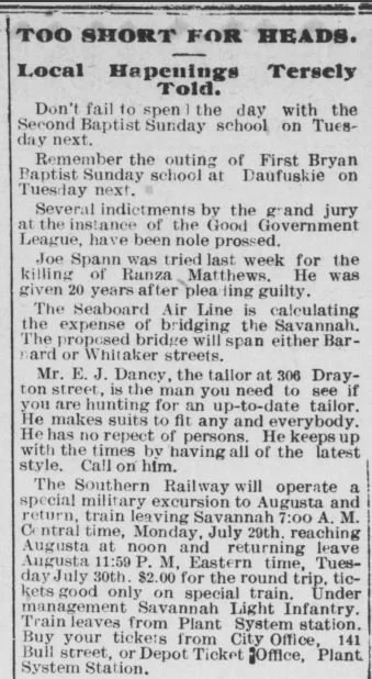 "Local Happenings Tersely Told"