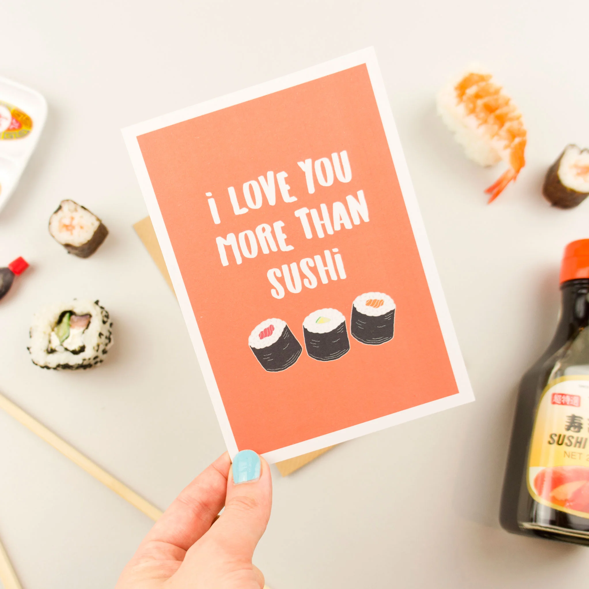 SUSHI LOVE CARD