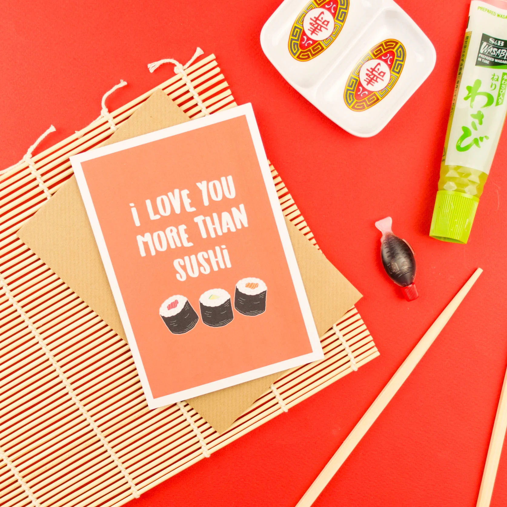 SUSHI LOVE CARD
