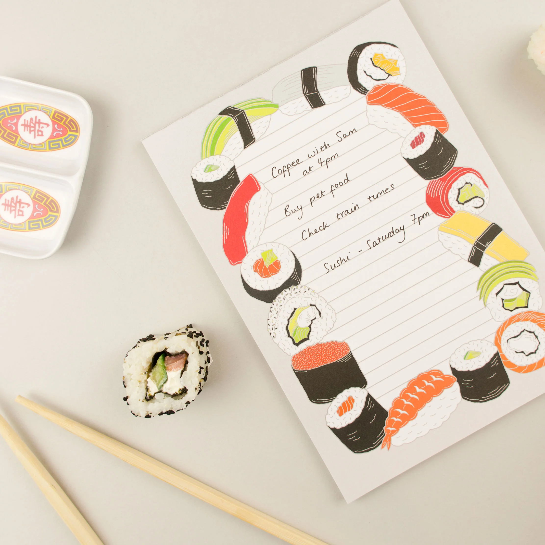 SUSHI NOTEPAD